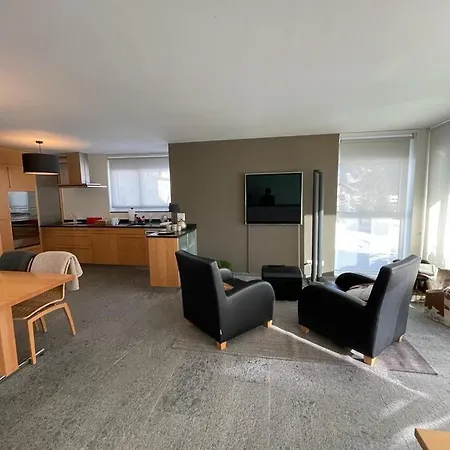 Luxury - 5 Min Walking To Congress Center 公寓 达沃斯
